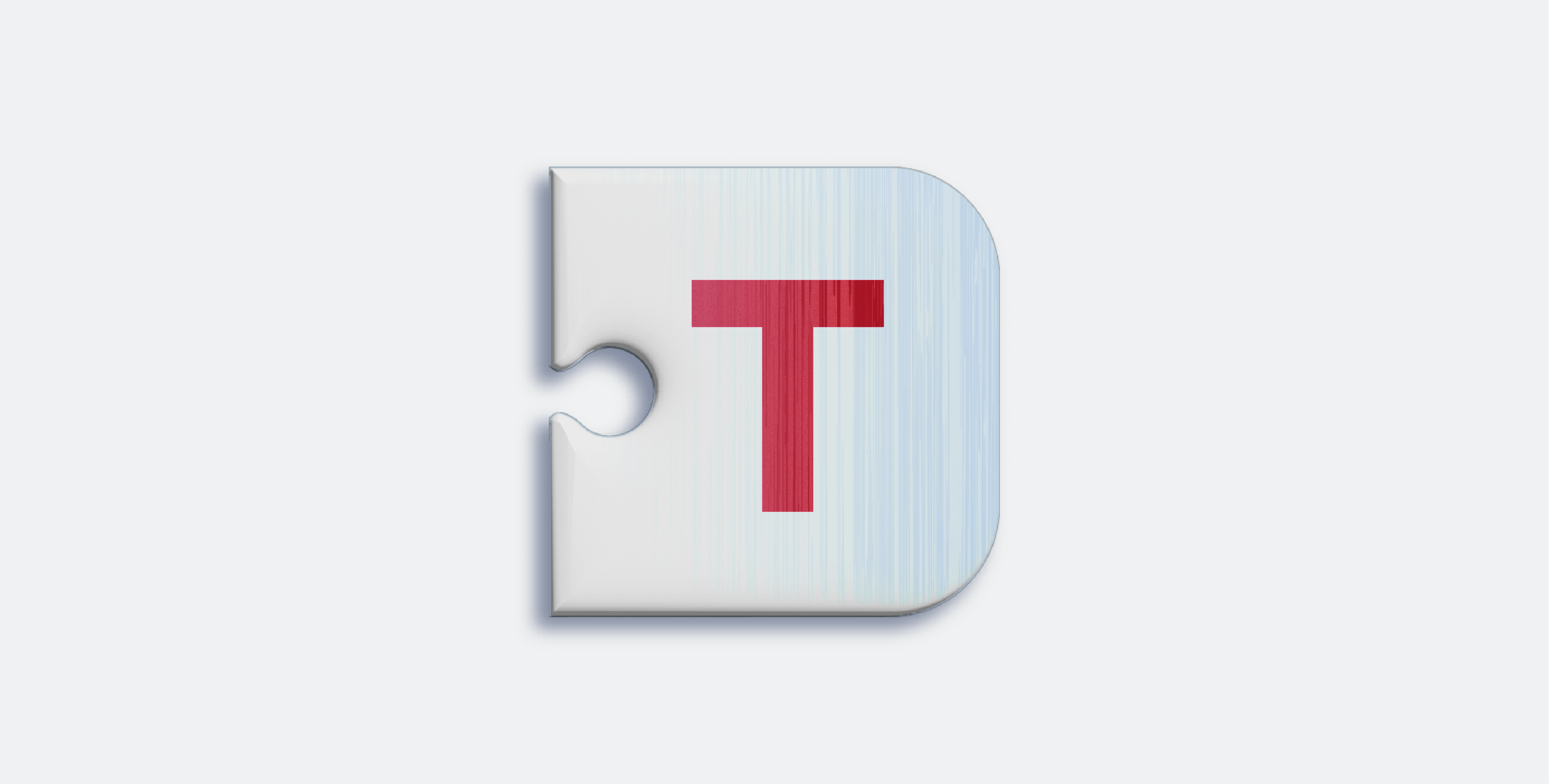 Letter T Puzzle Piece